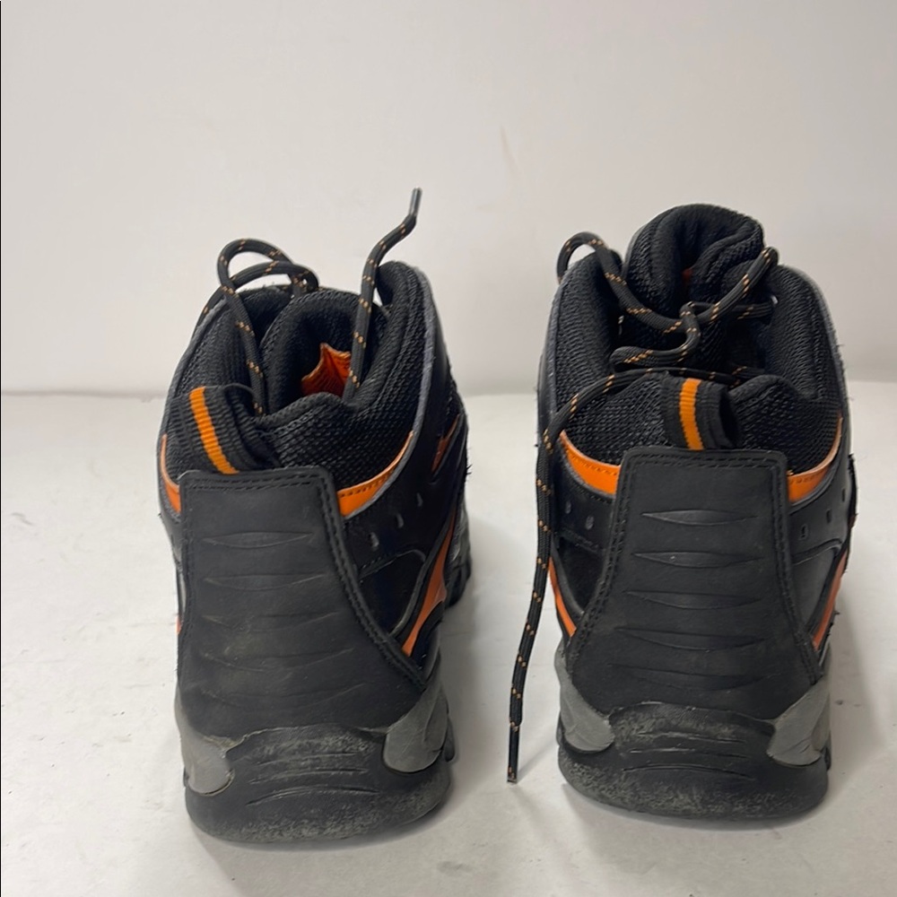 Harley-Davidson Black and Orange Boots - Picture 3 of 5